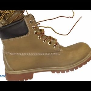 Rugged Outback Tan Work Boots sz: 6. 5